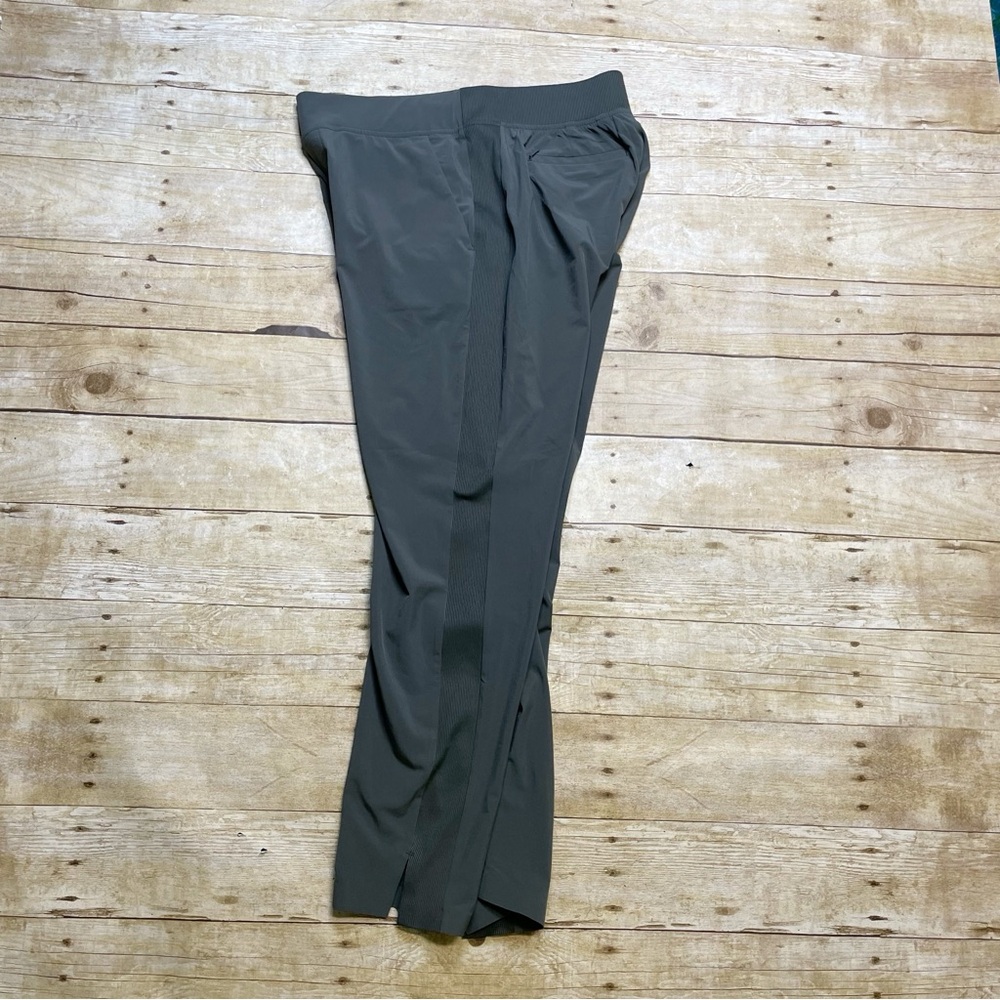 Athleta Brooklyn Ankle Pant Joggers Green Gray - Picture 3 of 9
